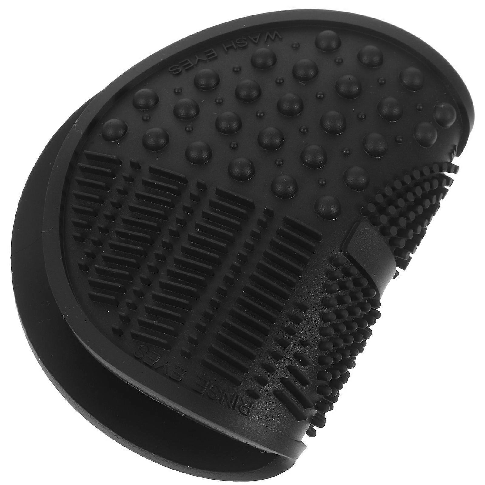 Makeup Brush Cleaner Mat Silicone for 5Pcs Makeup Tools Deep Cleaning