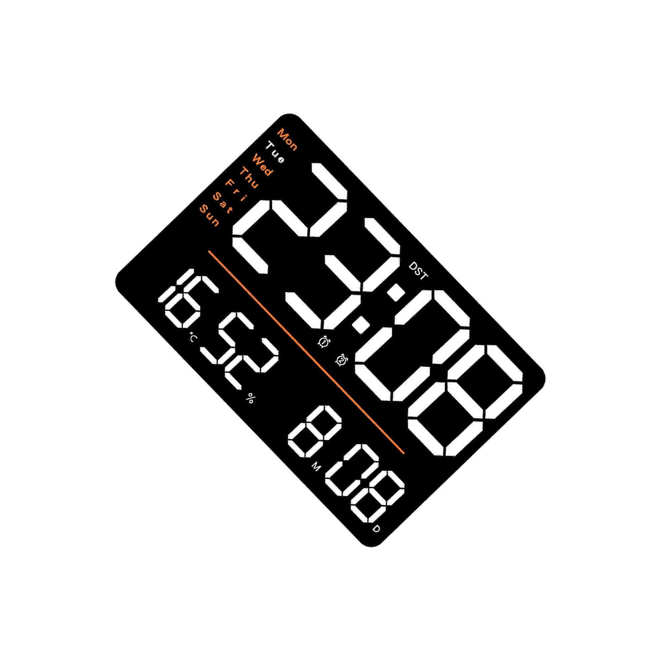 Digital Wall Clock Large Display Modern Big Clock Wall Decor for Office Home