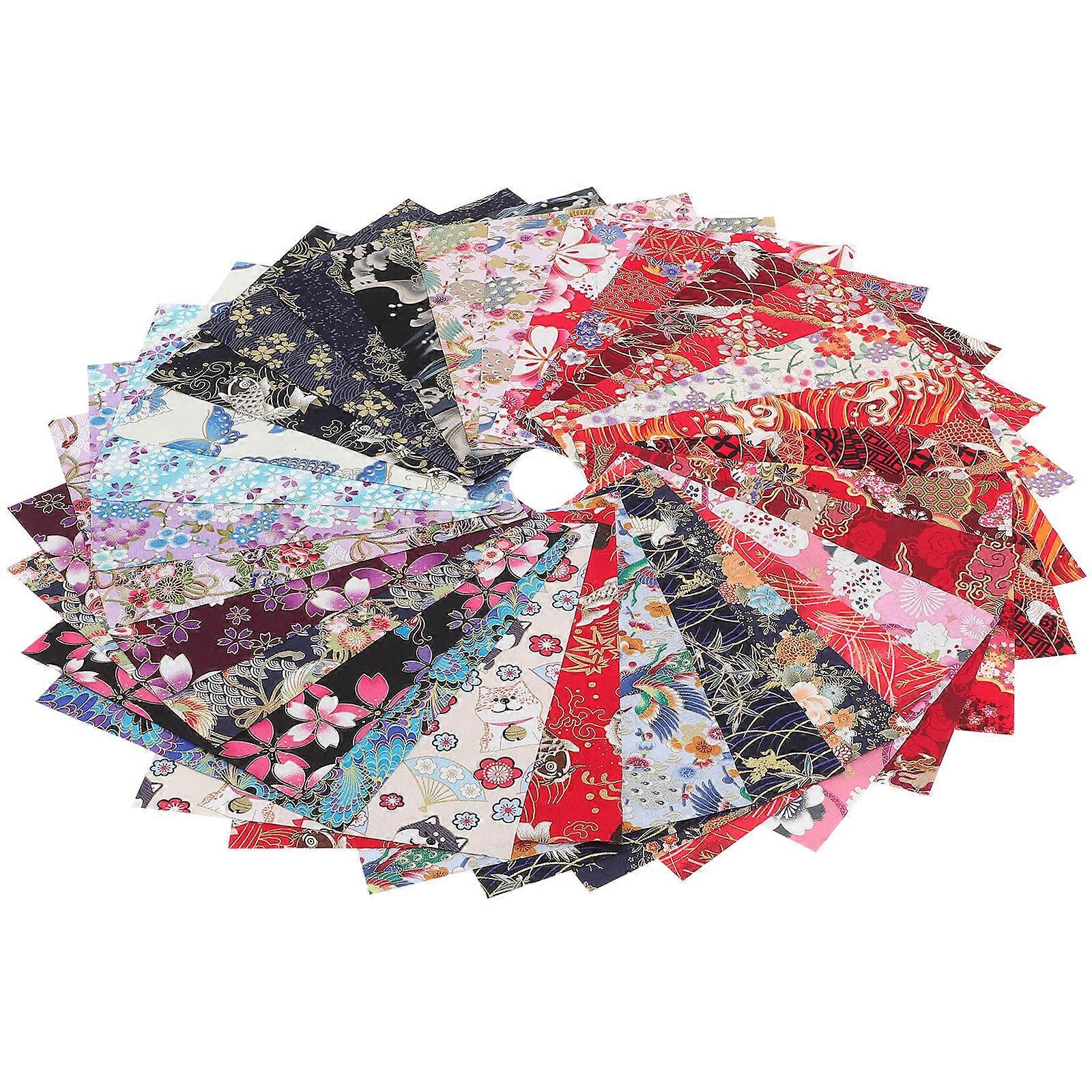 Floral Square Fabric For Craft Enthusiasts Handicraft Projects In Assorted Color With DIY Function 30Pcs