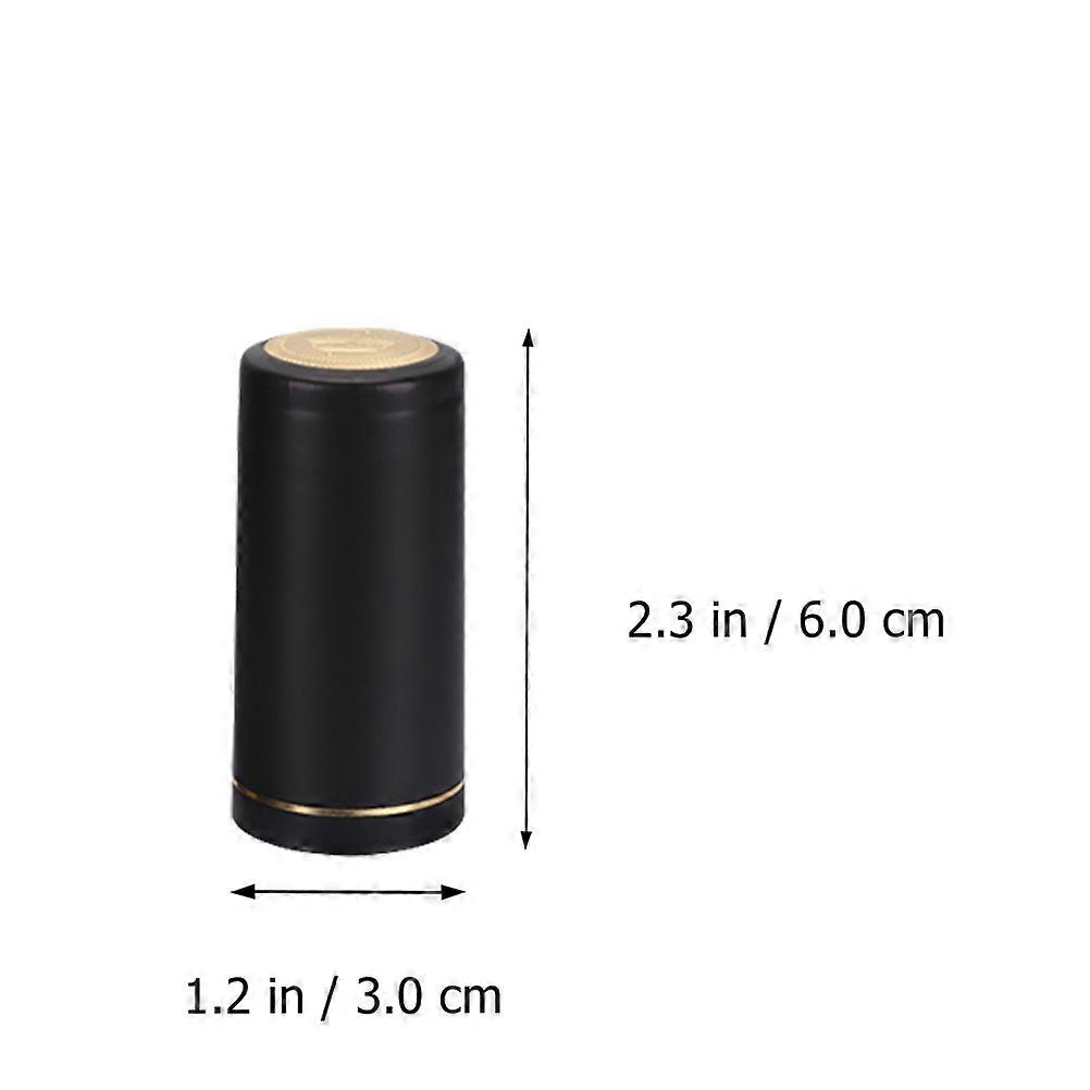 Shrink Bands For Bottles Heat Shrinkable Easy Removal Restaurant 150Pcs