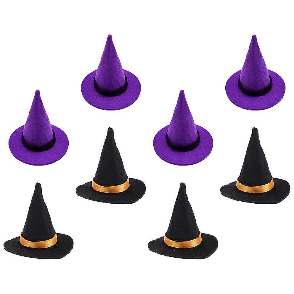 Multi-Function Mini Hat Decorative Tiny Hats for Party Witch Hat 40Pcs