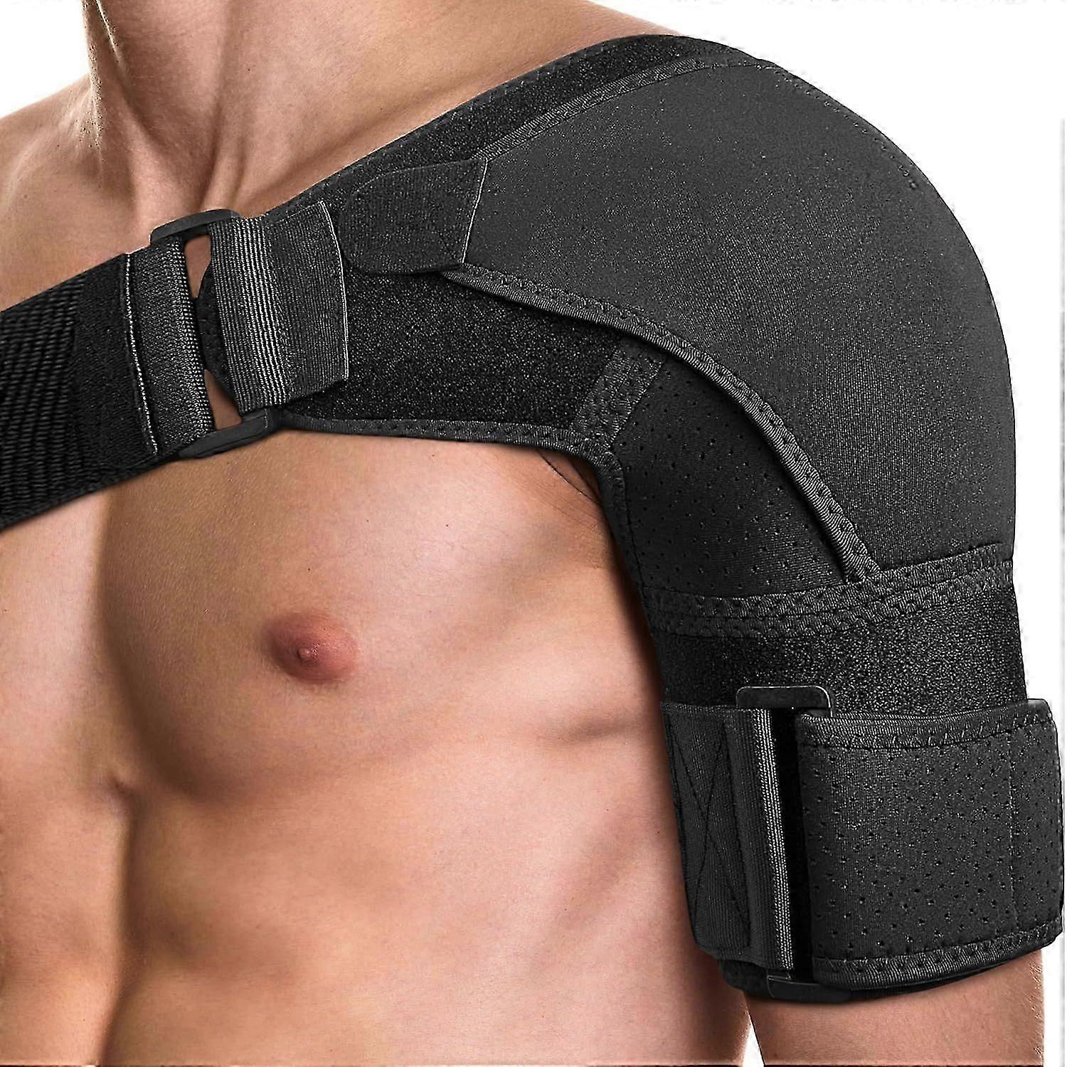 Schulterstütze für Männer sowohl linker als auch rechter Arm | Schmerzlinderung Gerissener Rotator
