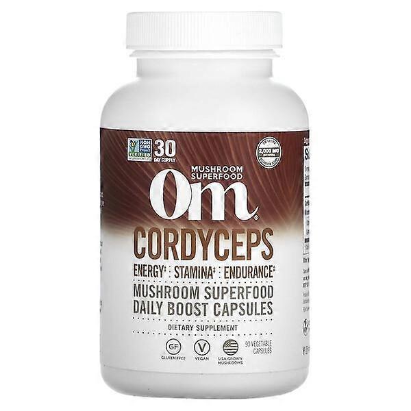 Om Mushrooms, Cordyceps, 667 mg, 90 Vegetable Capsules