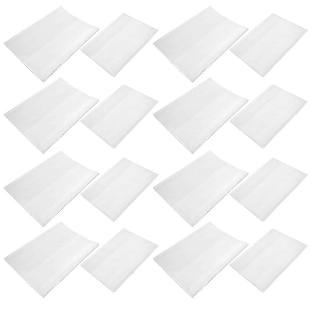 Book Protector Cover for School Use Clear Plastic Book Covers 40Pcs Set