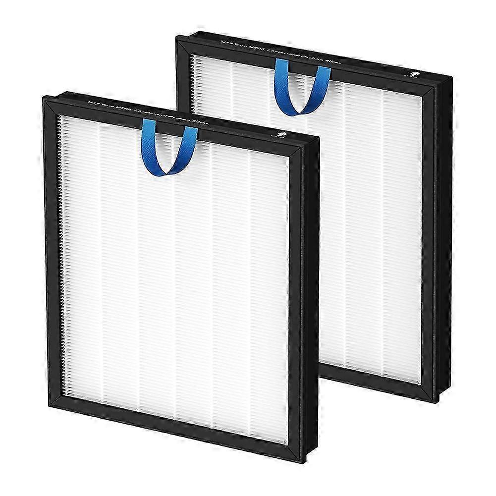 2 Packs Vital 100S Air Purifier Replacement Filter for LEVOIT Vital 100S, 3-In-1 HEPA Filter, Remove Dust, Pet Dander