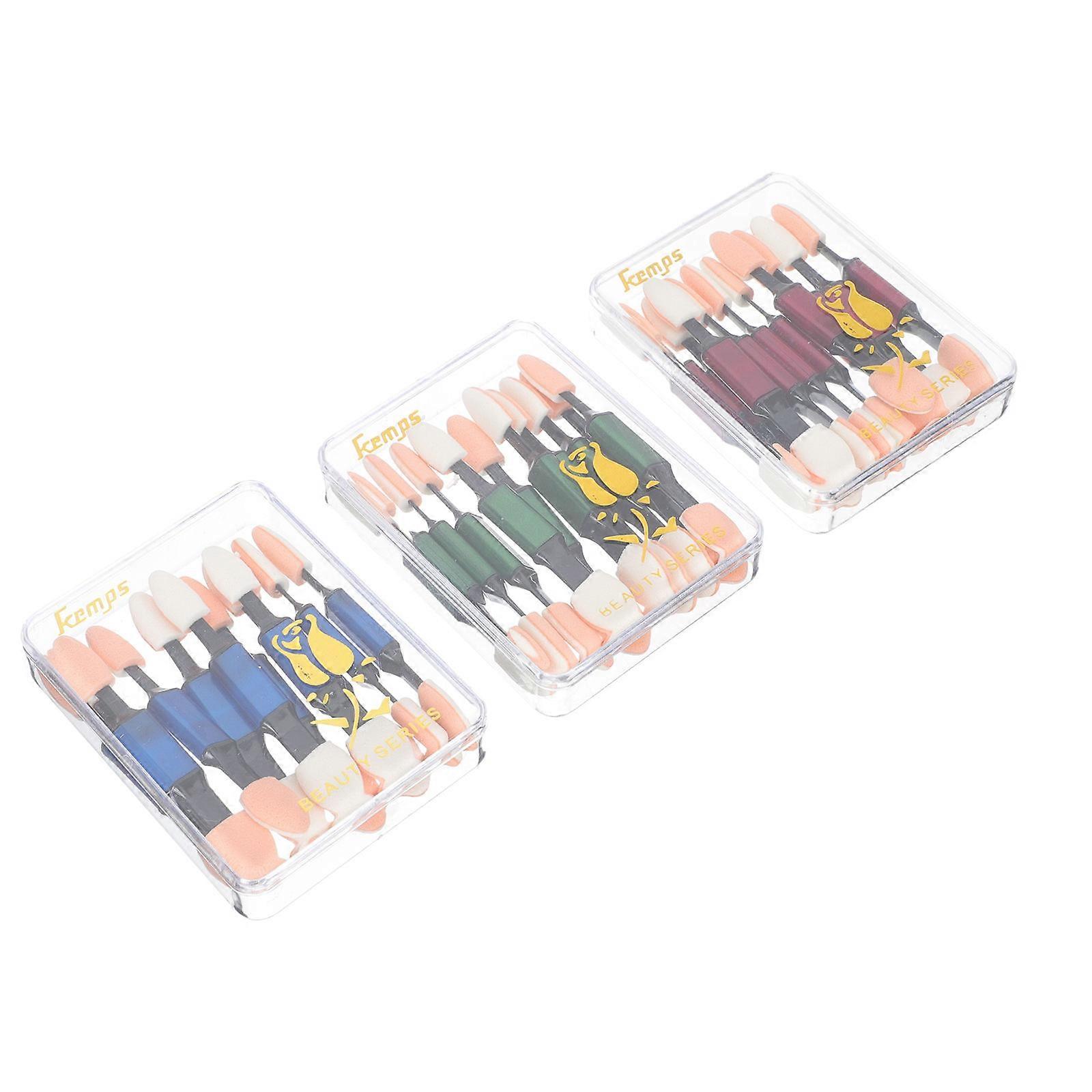 Eyeshadow Makeup Tools for Eye Application with 30Pcs Double-Headed Brushes