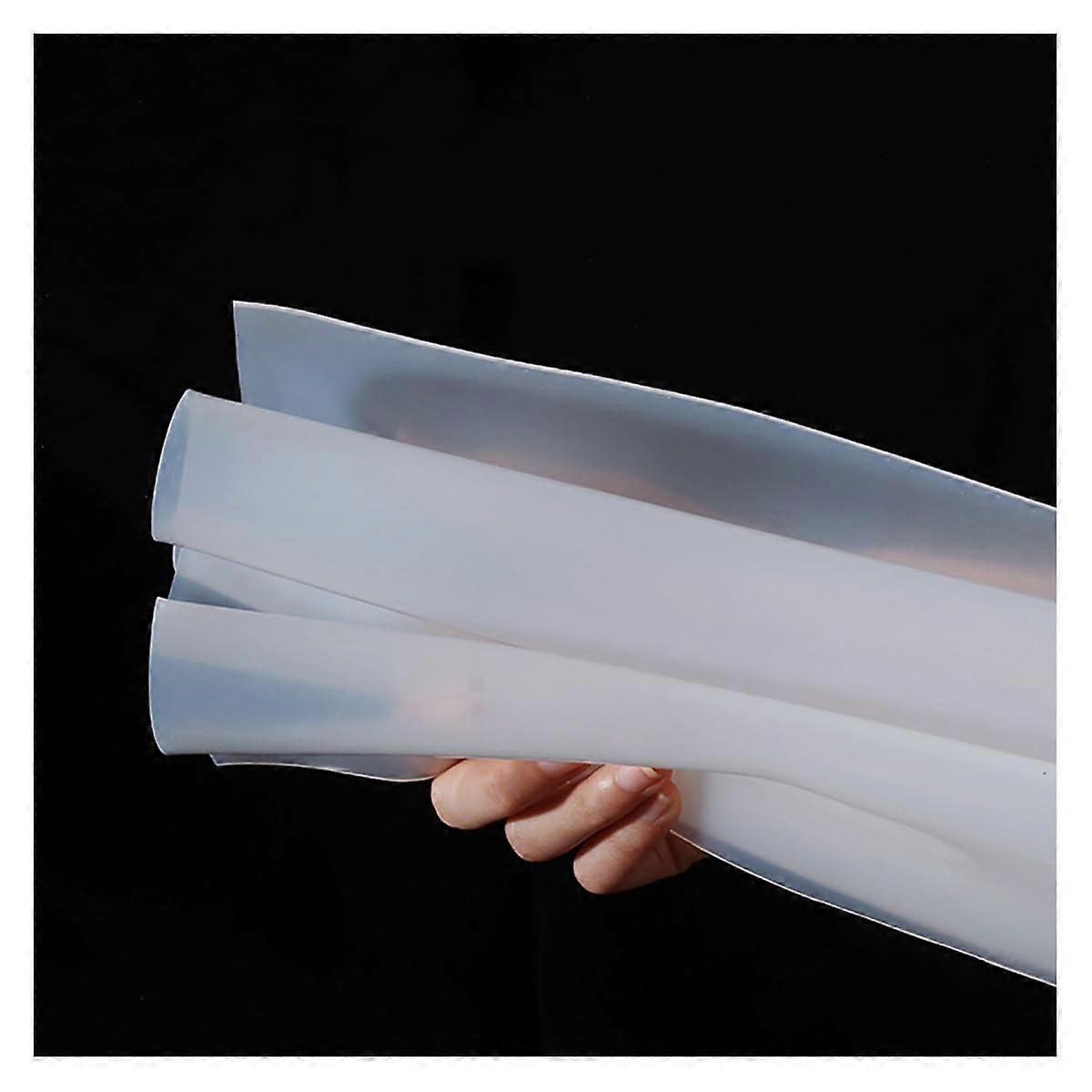 Silicone Rubber Sheet SemiTransparent 500x500mm Thickness 0.510mm 500x500x2mm