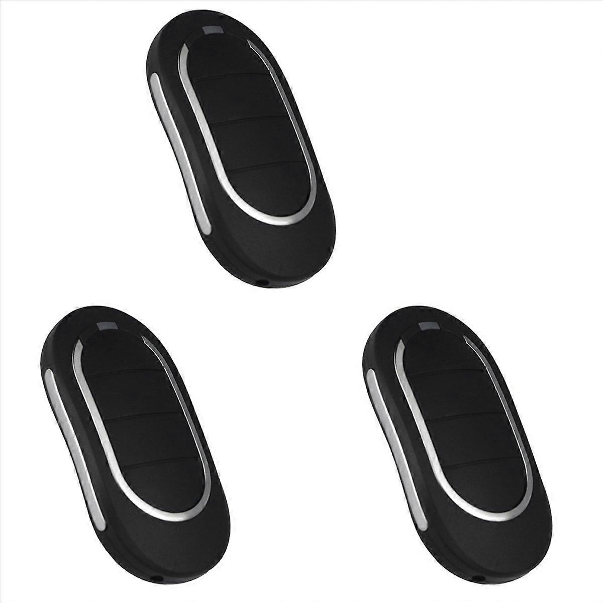 3X for Alutech AT-4n Remote Control 433MHz 4 Buttons Garage Door Learning Code Barriers Automation K