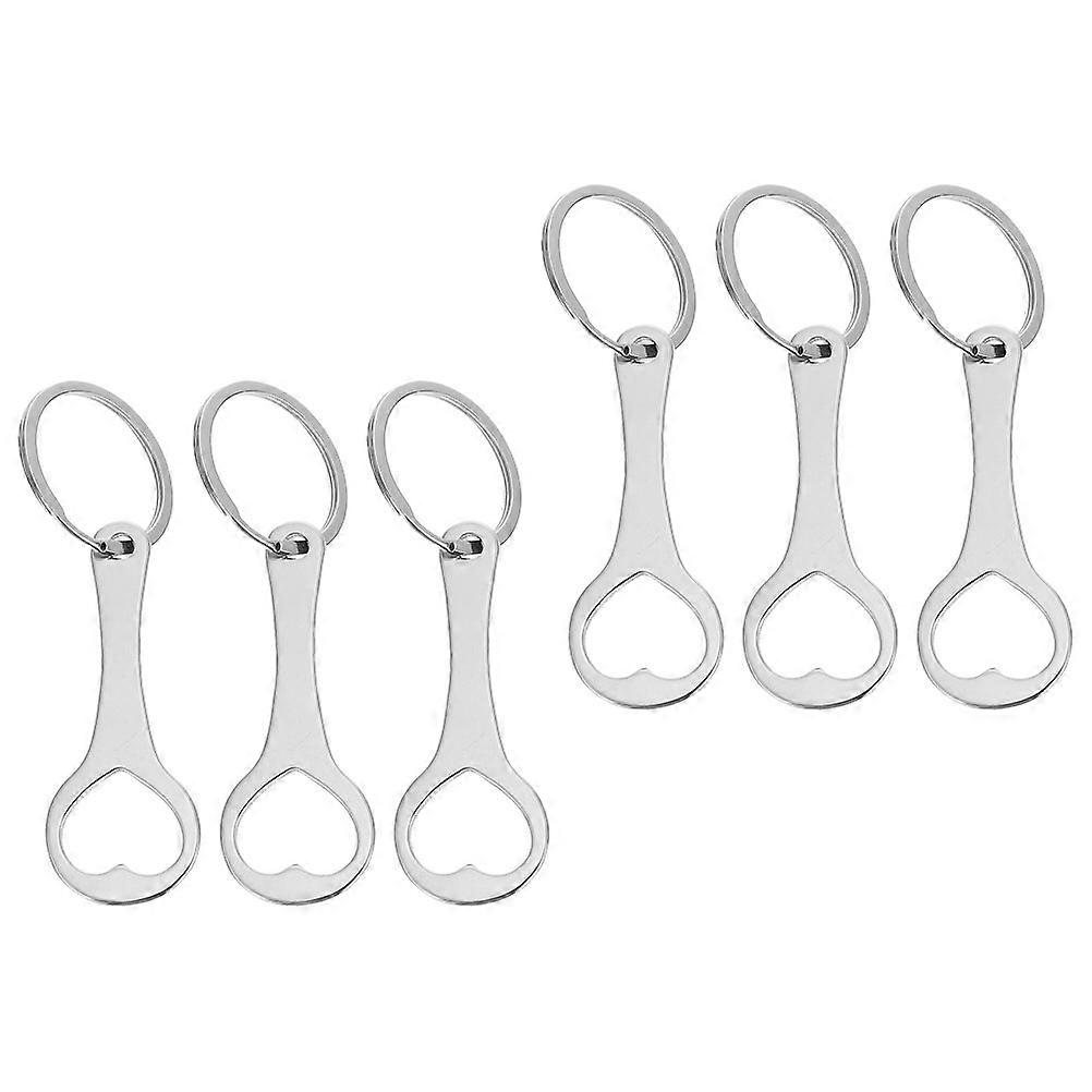 Shopping Cart Tokens Key Ring for Trolley Removal with 12Pcs Set