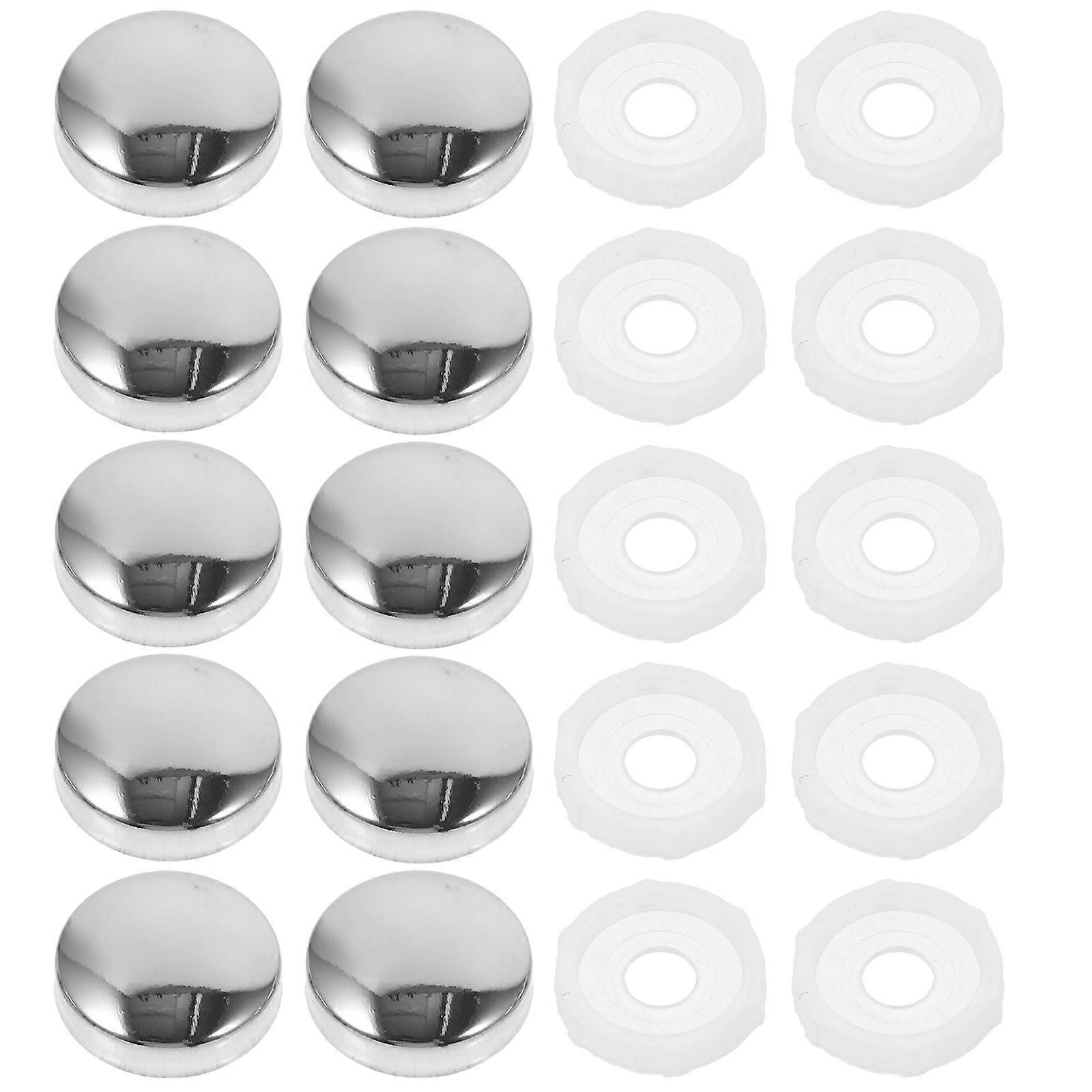 100pcs Unique Bolt Caps Round Caps Multi-use Bolt Caps Practical Screw Caps