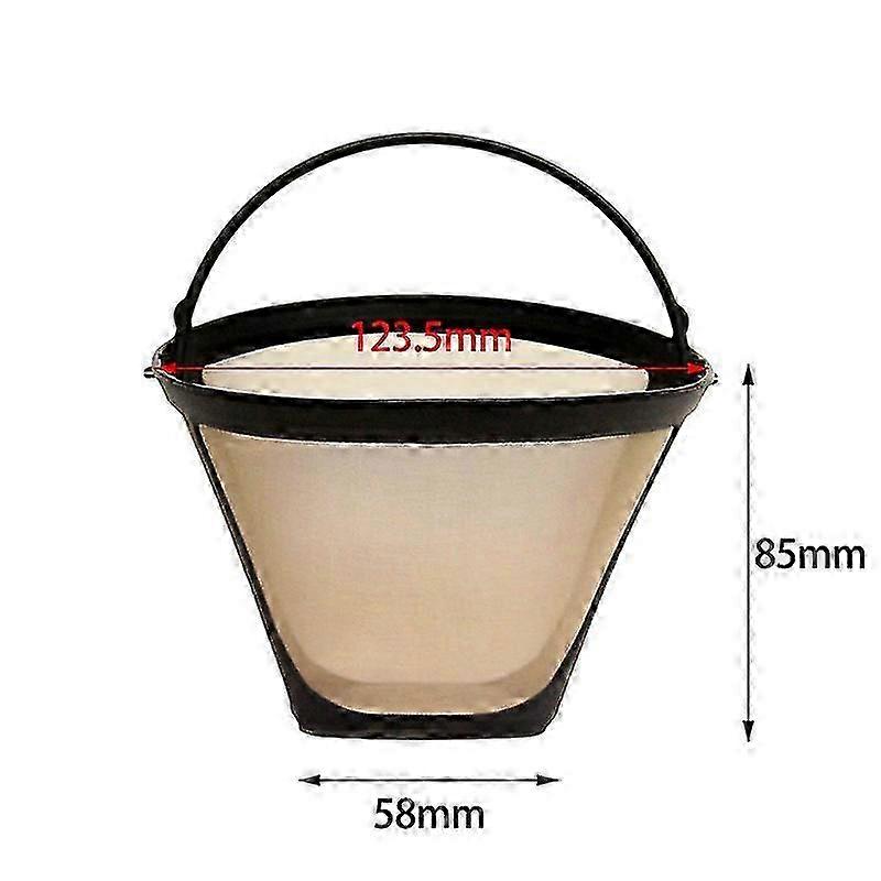 Reusable Cone Style Coffee Filter: Replacement for Permanent Filters in Machines