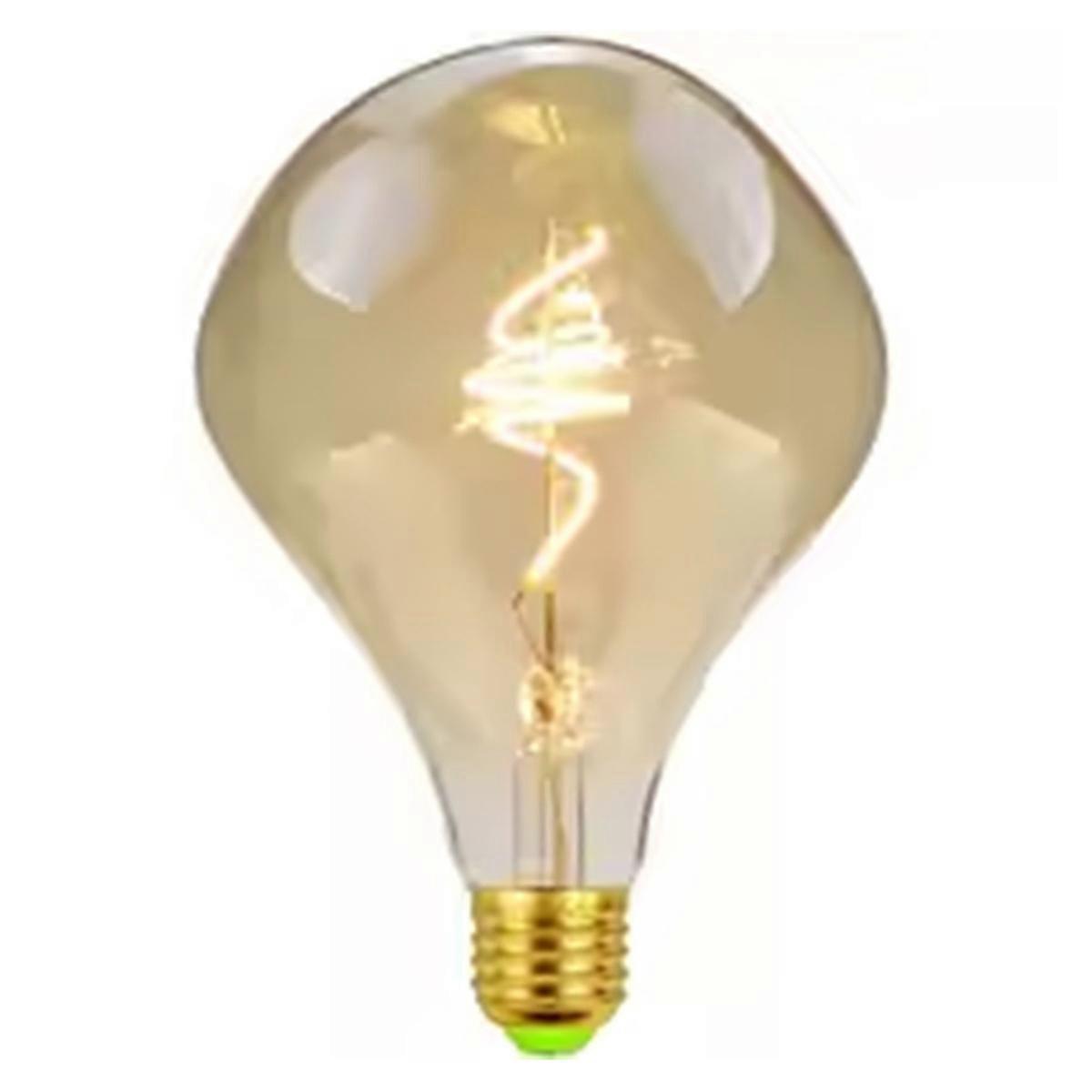 G125 Shaped LED Bulb, 4W Dimmable, E27 220-240V, Ideal for Decorative Lighting in Living Rooms