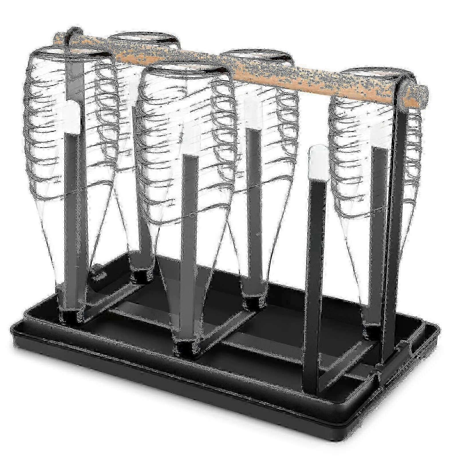 Sodastream pulloteline tippa-alustalla ja mukinpidikkeellä