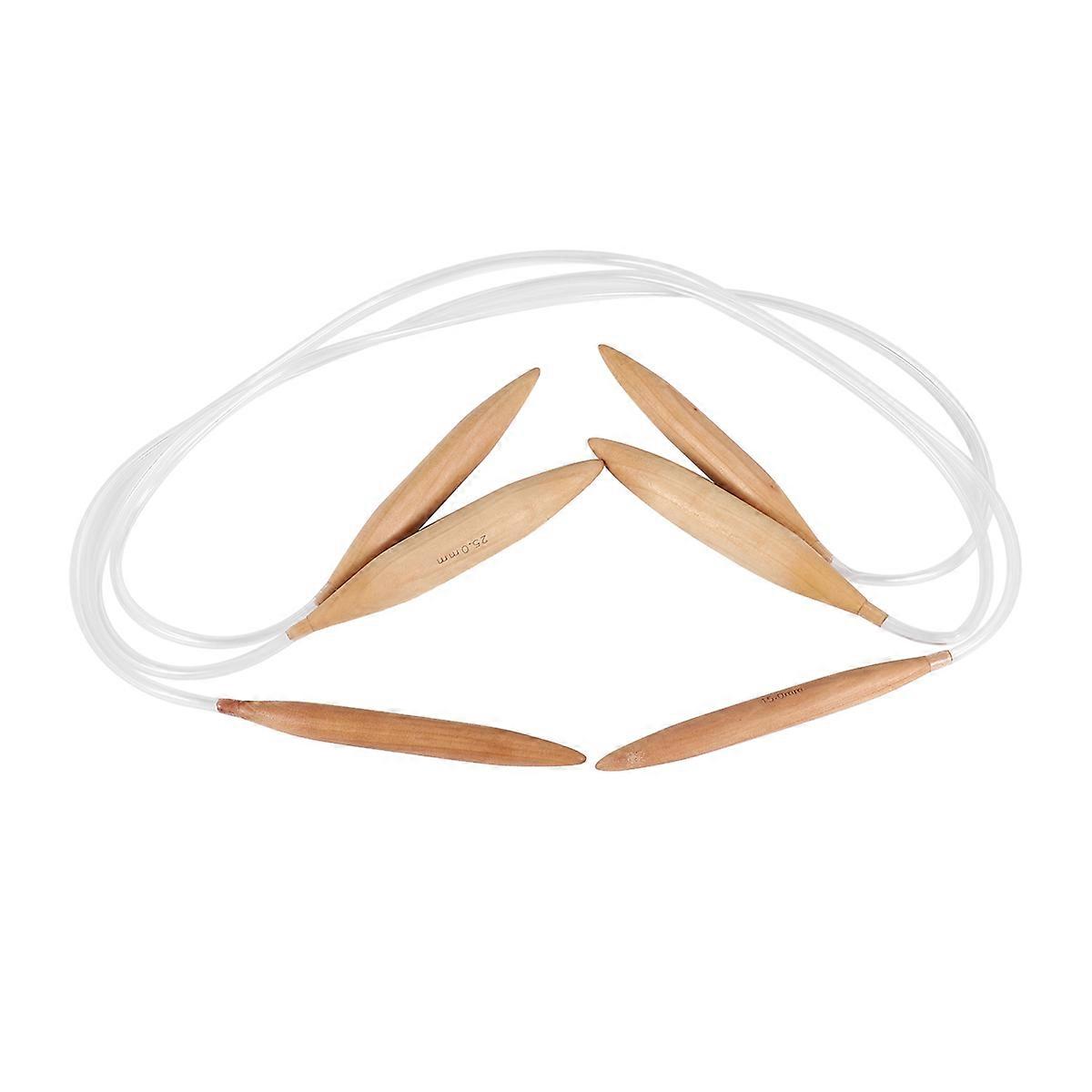 Bamboo Circular Knitting Needles Set for Chunky Yarn US Size 19,35,50