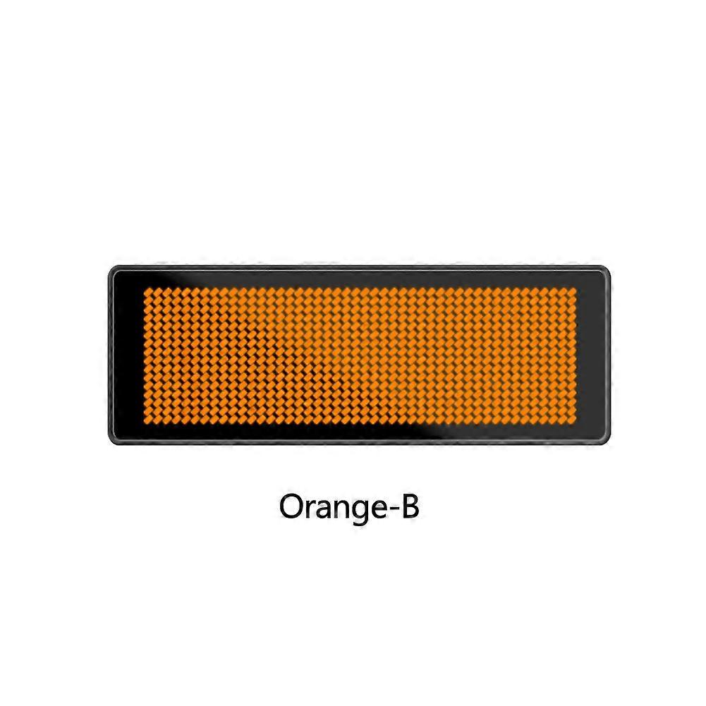 Fully New Bluetooth LED Name Badge DIY Programmable Scrolling Message Board Mini LED Display HD Text Digits Pattern Display