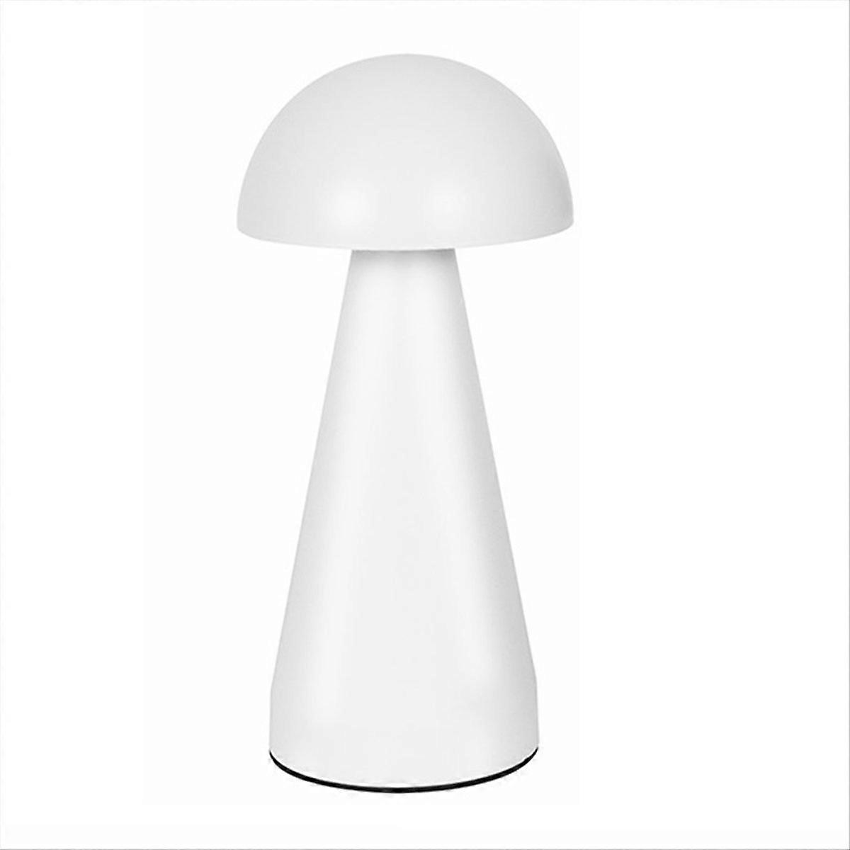LED Rechargeable Mushroom Table Lamp Desktop Bedside Lamp B
