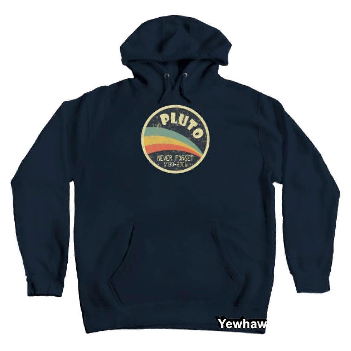 Never Forget Planet Pluto Hoodie Pluto Never Forget Unisex Sweatshirt Pullover With Pocket