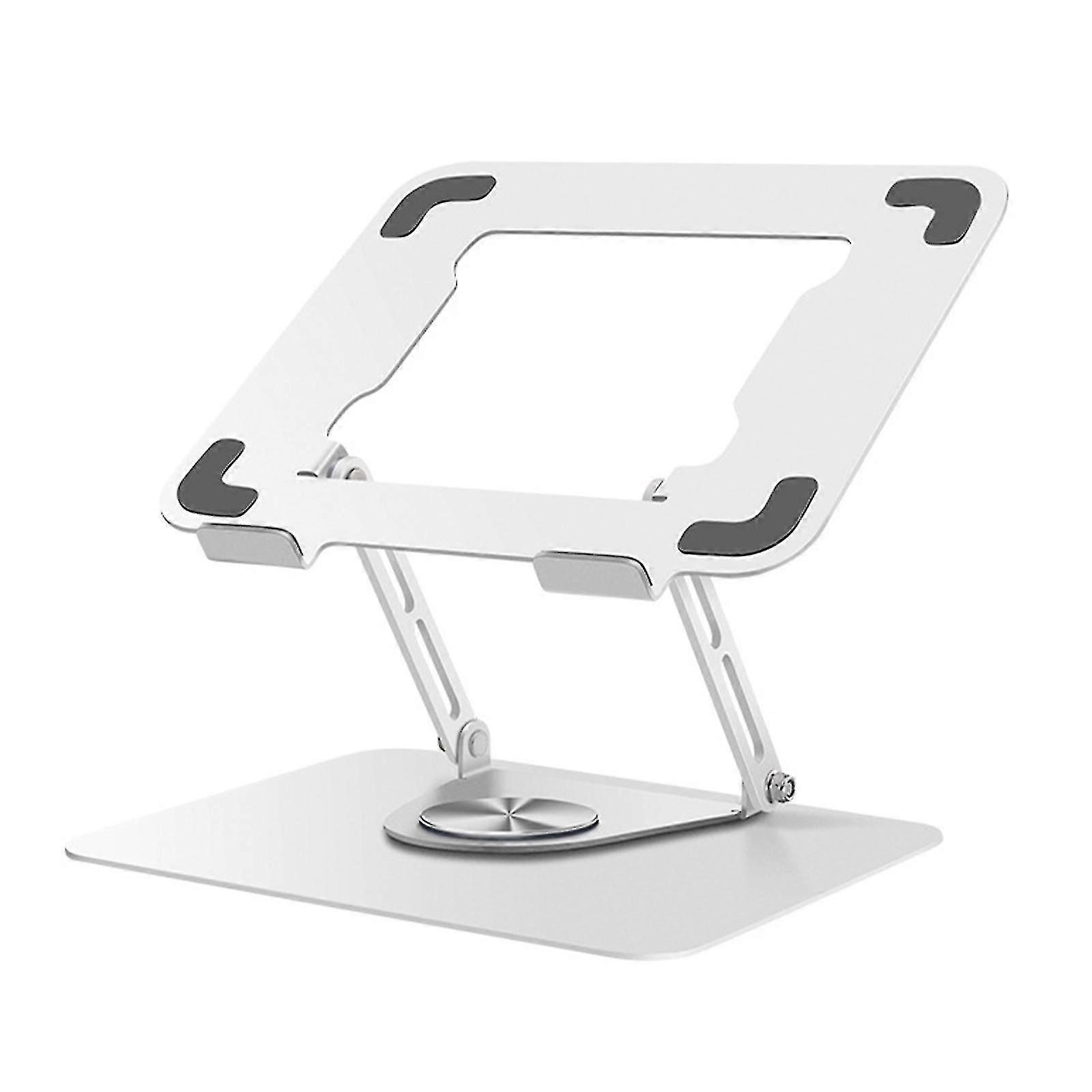 Laptop Stand For Desk,adjustable Computer Stand With 360 Rotating Base,ergonomic Laptop Riser For Collabo