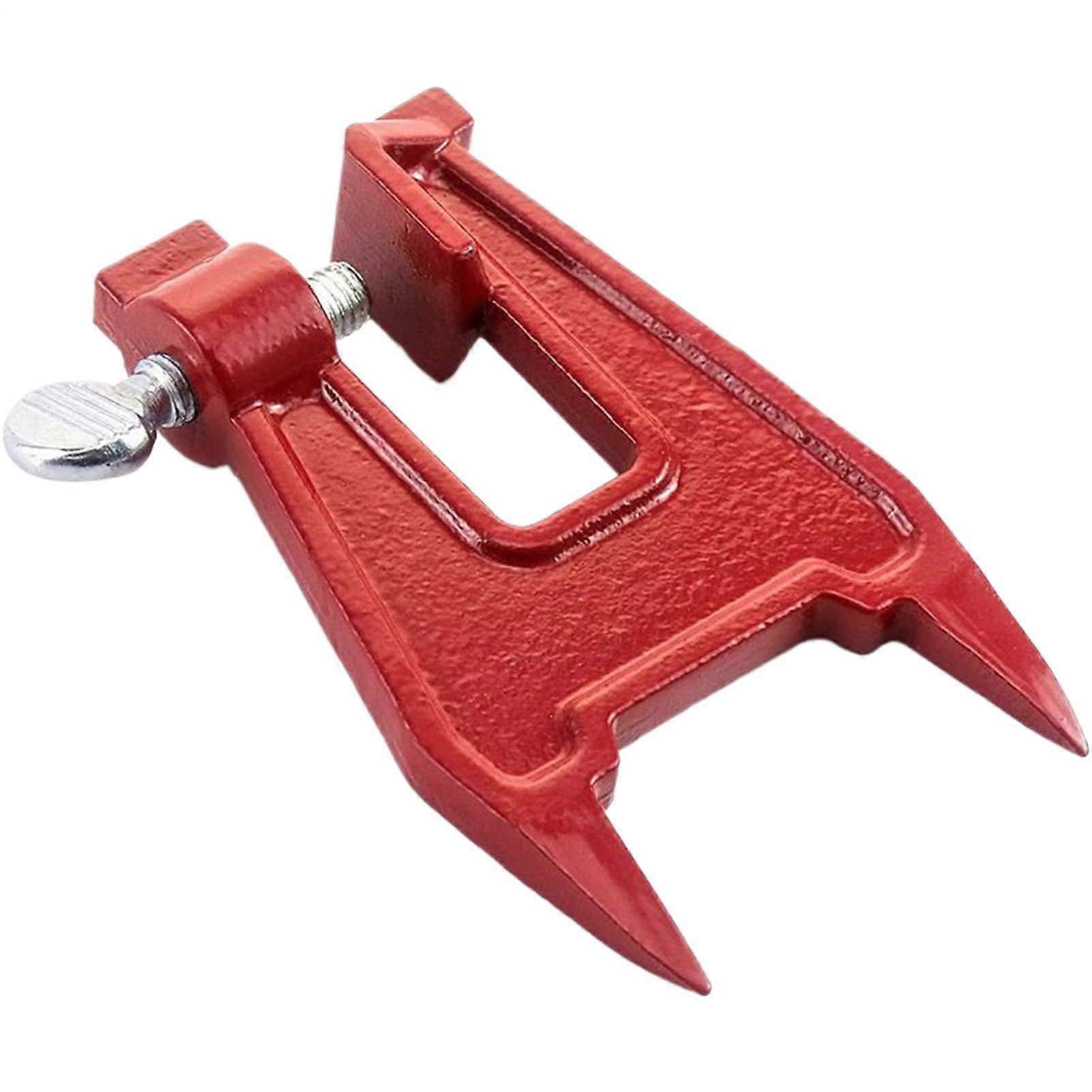 Chainsaw Stump Vise Adjustable Metal Chainsaw Vise For Sharpening And Filing Portable Heavy Duty Tool 4.92 X 3.03 Inches