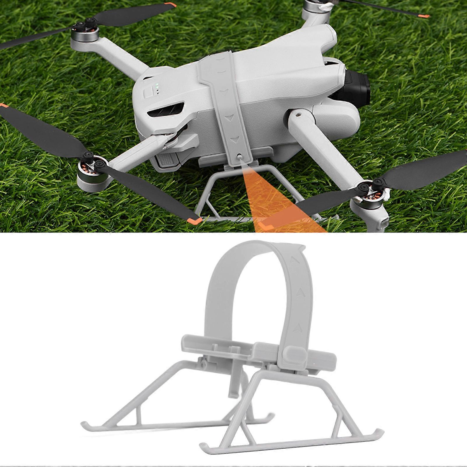 Drone Landing Gear Landing Gear Leg Foldable Height Extended For Mini 3 Mini 3 Pro Drone Grey 