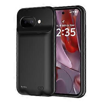 Étui chargeur B49 compatible avec Google Pixel 9a, bords en TPU souple, coque arrière de protection 6000 mAh