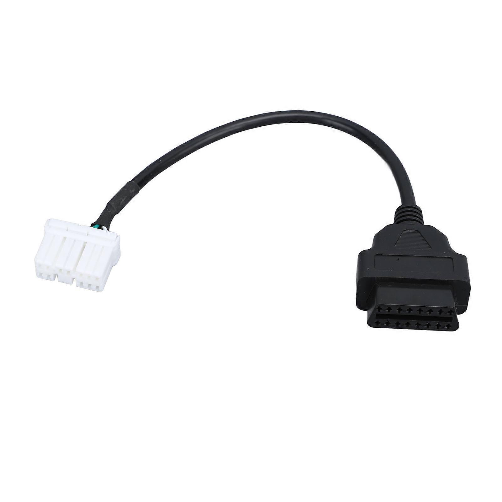 Adapter harness for Tesla Model S 12 pin to 16 pin diagnostic