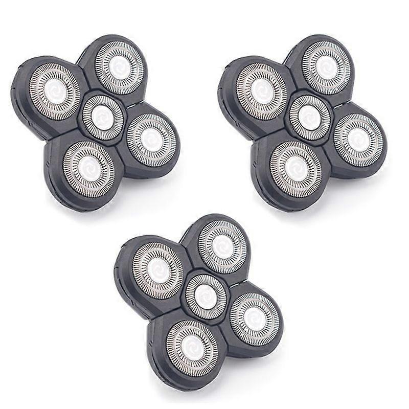 3PCS Replacement Shaver Head Electric Shaver 5 Cutter Floating Head