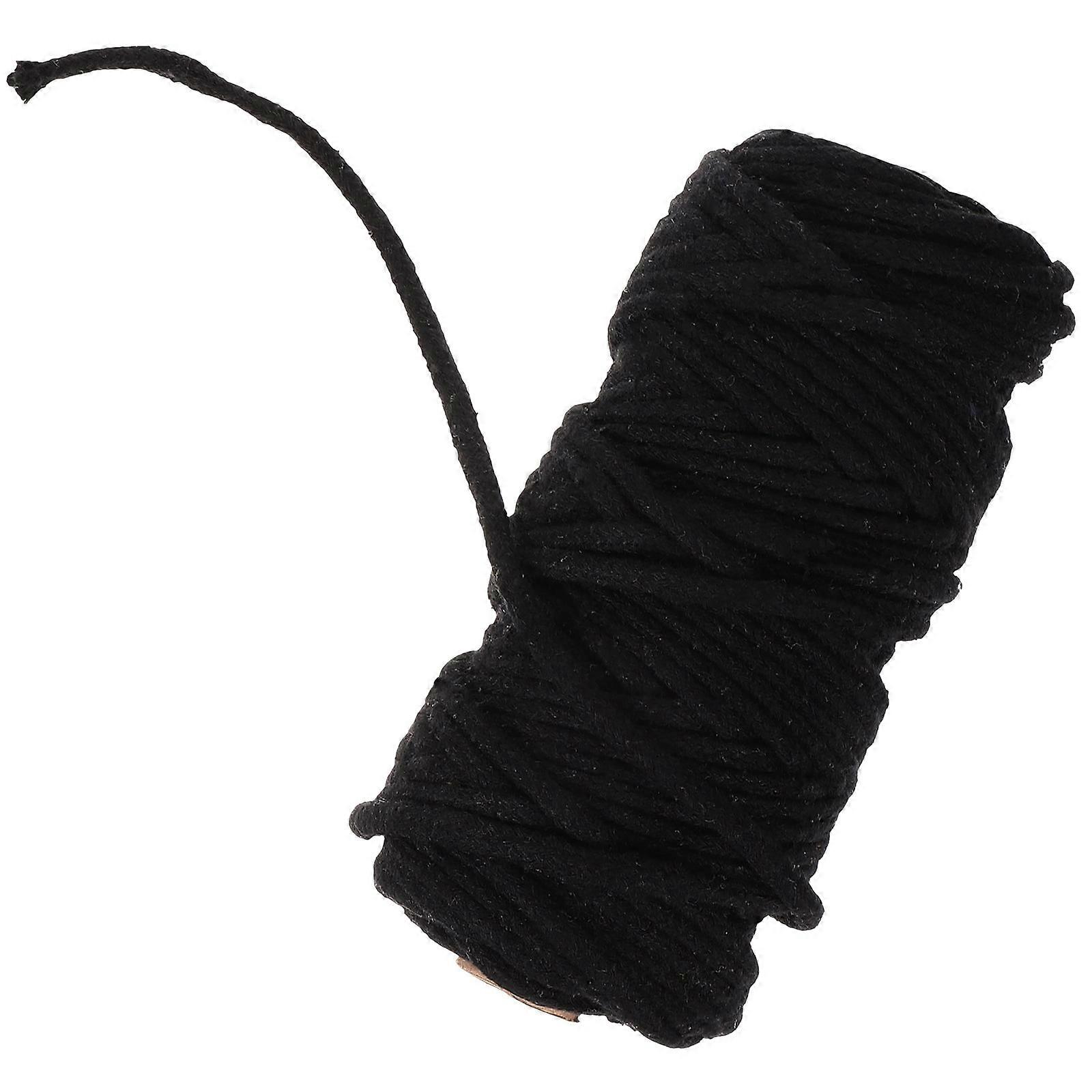 1 Roll of Macrame Cord Macrame Rope Macrame Cotton Cord for Wall Hanging DIY Weaving Rope