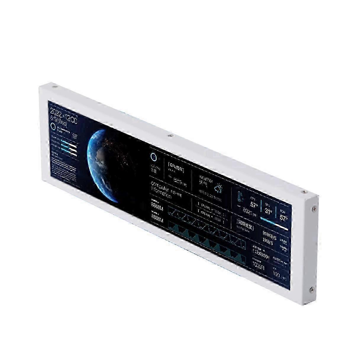8.8Inch IPS Type-C Monitoring Display - Smart Case for CPU, GPU, RAM Tracking with U Compatibility
