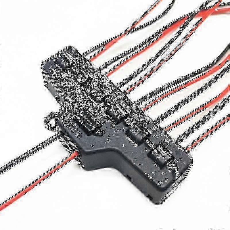 Quick-connect Wire Splitter For Led Lights 1 In 6 Out Branch Terminal Connector Tw