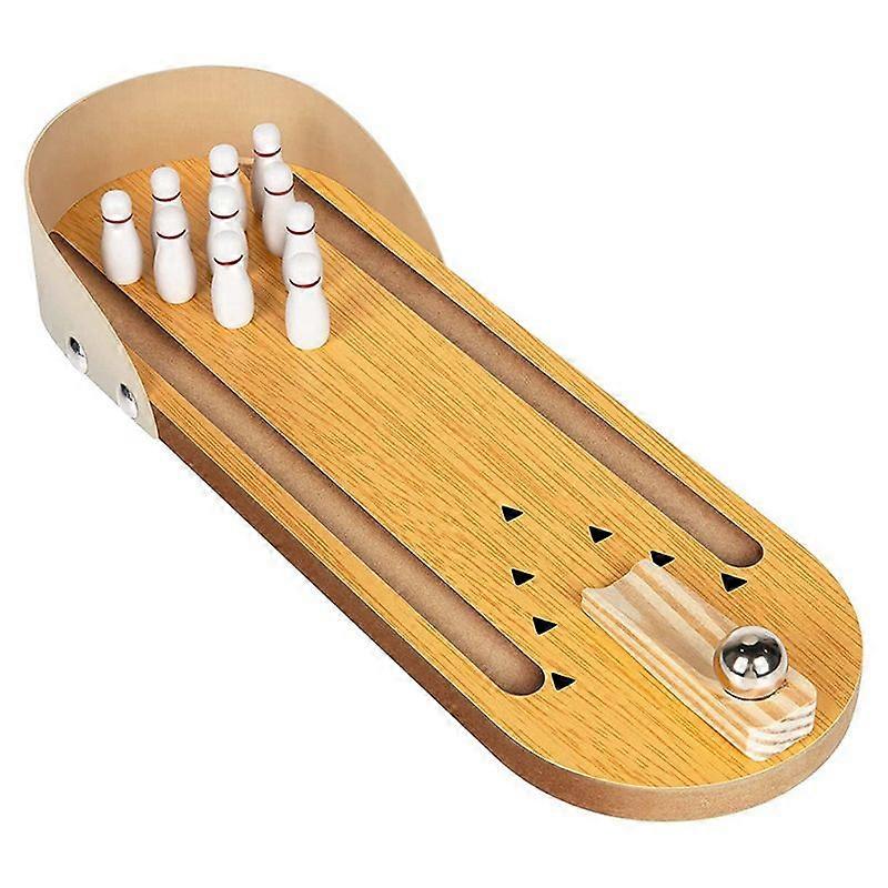 Mini Bowling Game Set, Table Game to Relieve Stress, Bowling Set