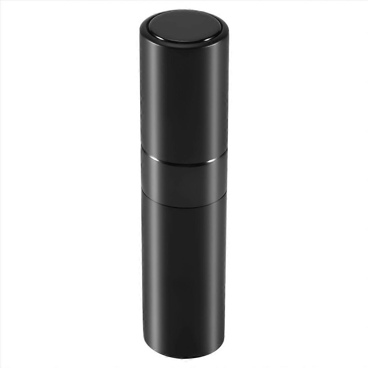 8 ml Portable Travel Mini Bottle Refillable Empty Perfume Atomizer - Black