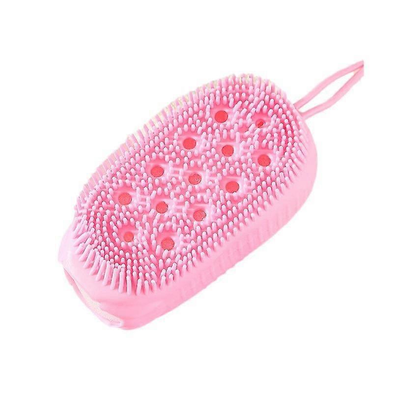 Bath Silicone Ware Set Natural Effective Exfoliating Bath Brush Massage Body