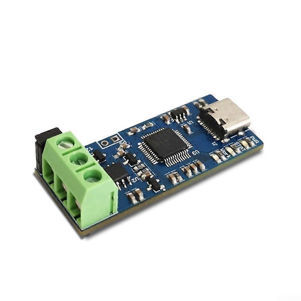 CAN Bus Analyzer Module Converter with LED, TypeC 5V Powered, Supports CAN FD Debugging