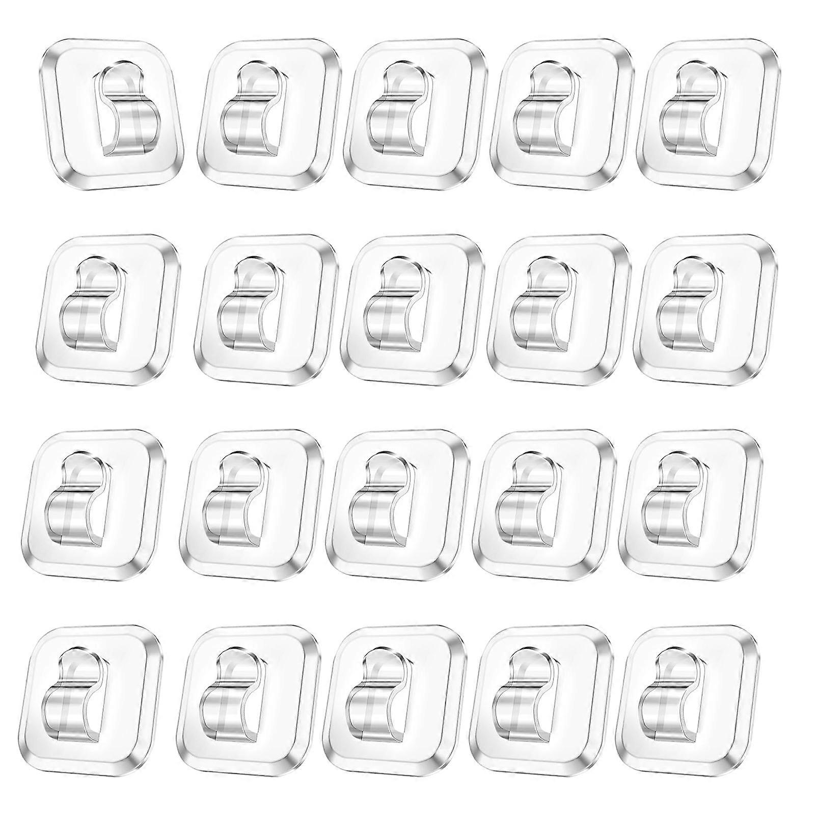 Easy Installation Plastic Clip Securely Mount Decorative String Lights Indoors Multicolor