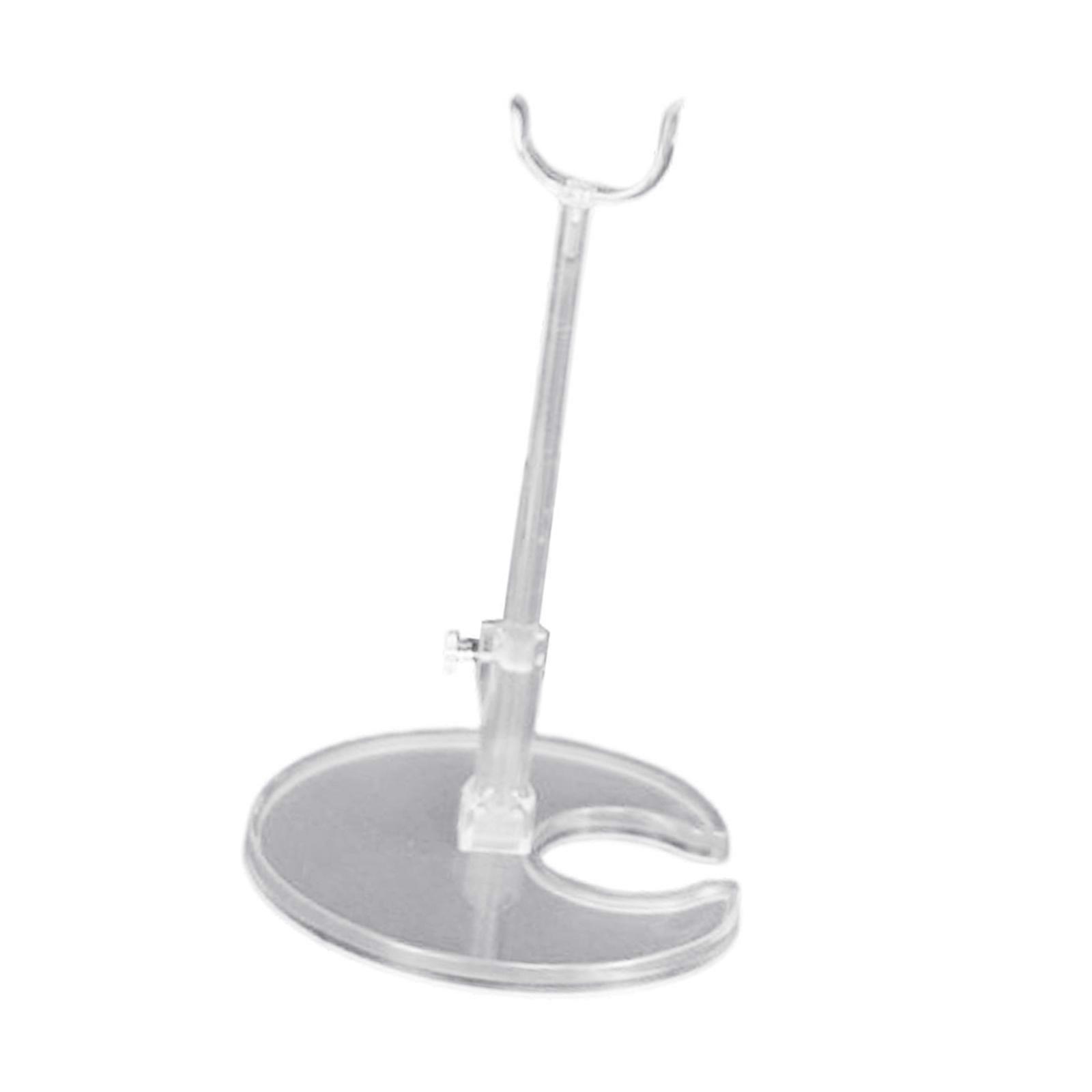 Invisible Adjustable Doll Display Stand Lightweight ABS Easy Installation Process Compatible With Most Figurines Multicolor