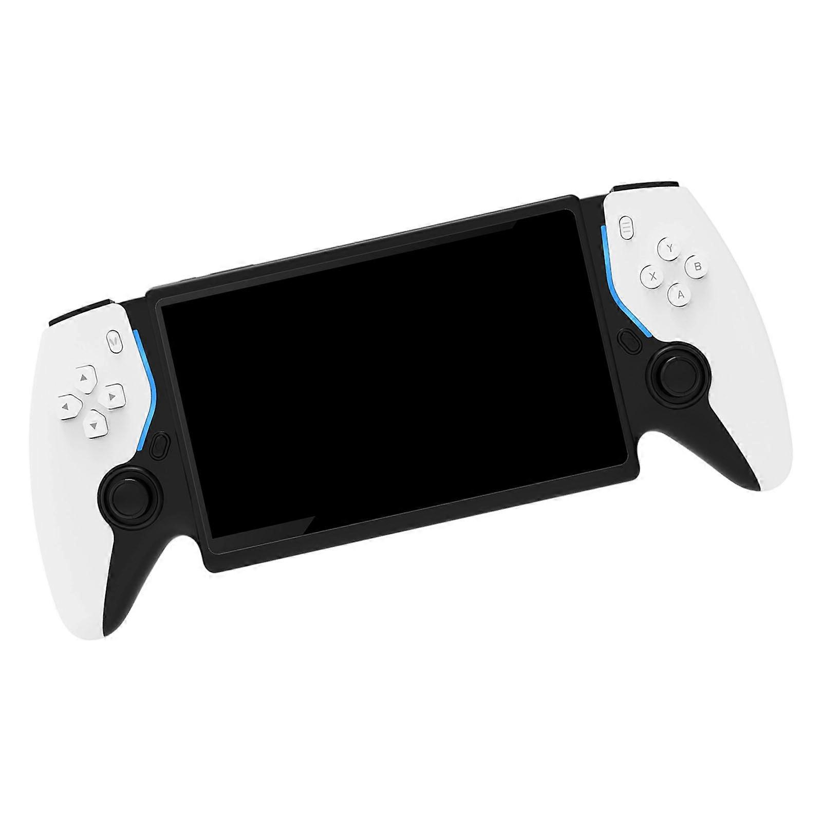 Portable Game Console, 64GB Memory with 3500mAh Battery and Video Output, for Gaming with 30 Simulators  White