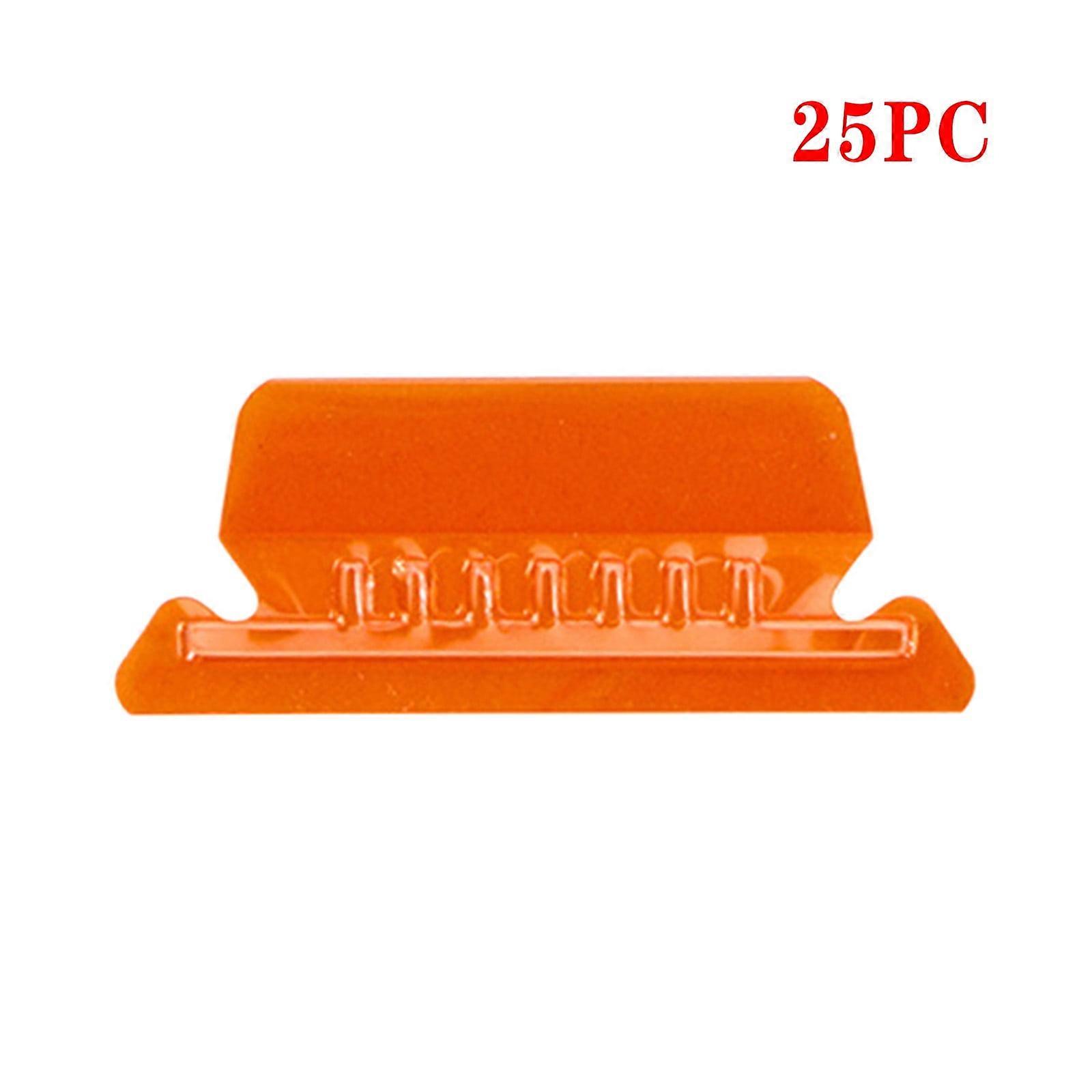 WinysinFile Folder Tabs 25 Hanging File Folder Tabs And 25 Inserts For Quick Organize And Identification Plastic Hanging Files Easy To Read