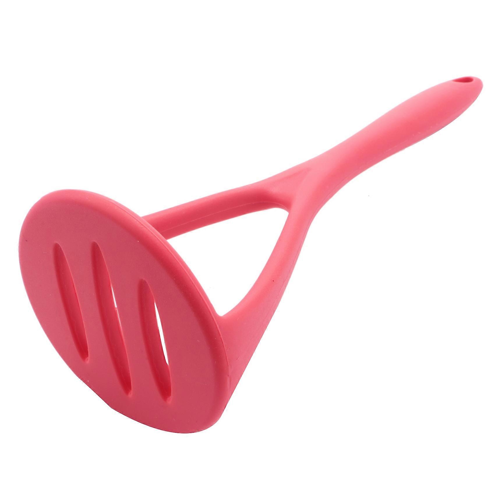 Silicone Potato Pressure Mud Mashed Potato Pressed Masher Red