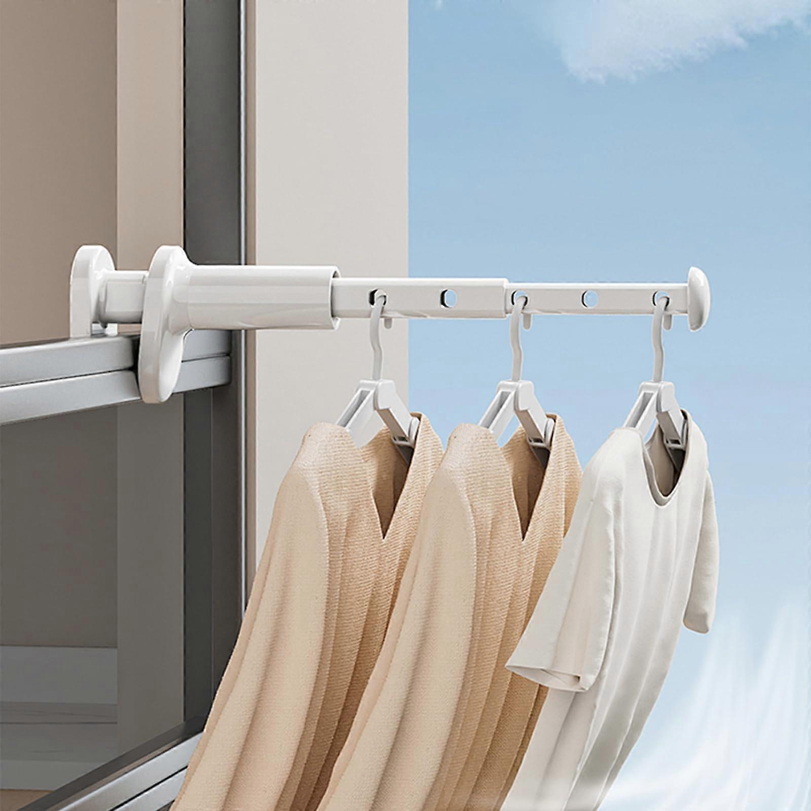 2 Pack Portable Over the Door Clothes Drying Rack, Folding Travel Hanger for Cruise, RV, Dorm and Hotel