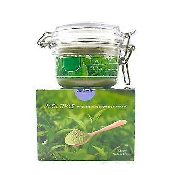 120g Natural plant green tea peeling blackhead mask powder Herbal Refining Q5