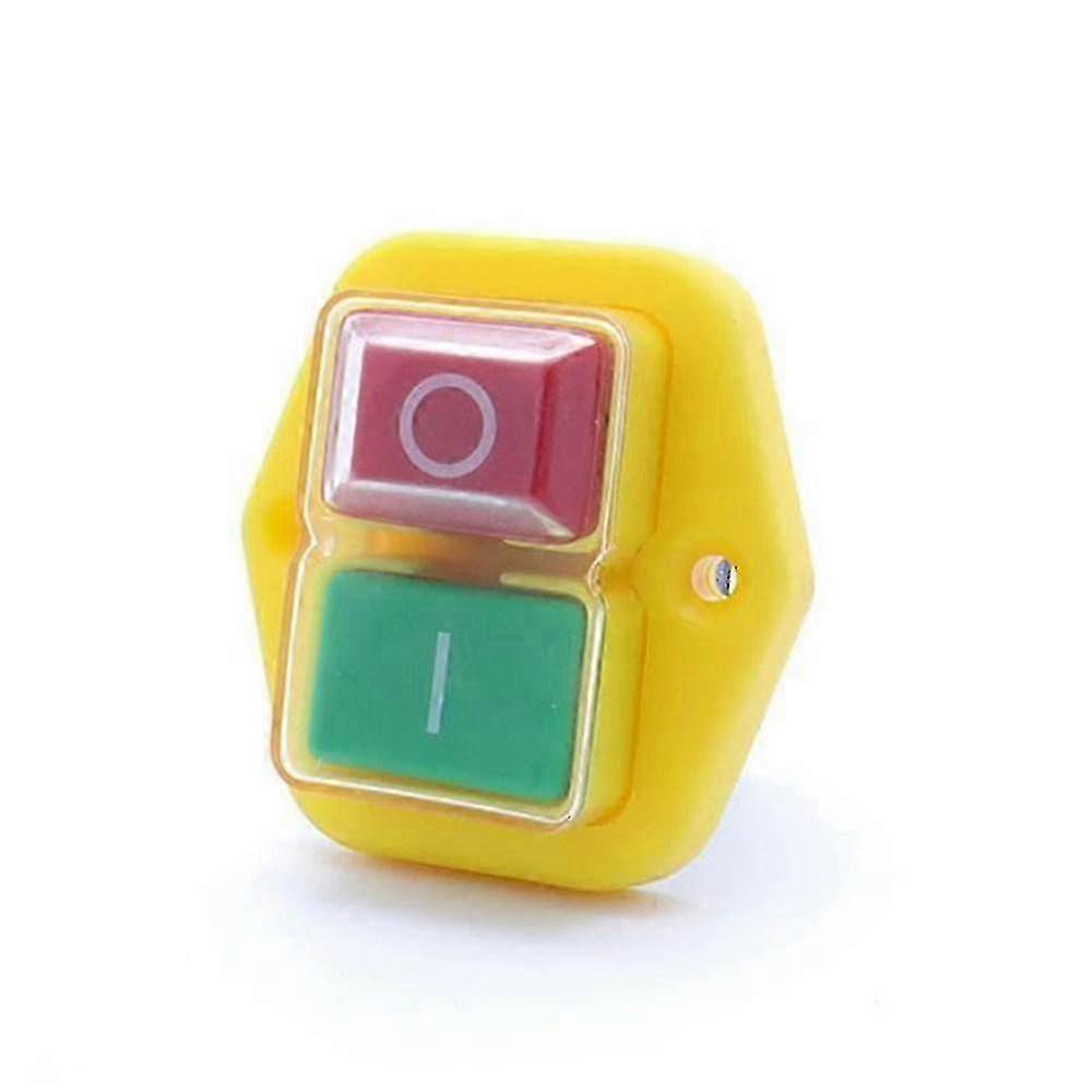 1PC KJD17B button switch 220V-240V 16A 5-pin power tool switch OV[ f26