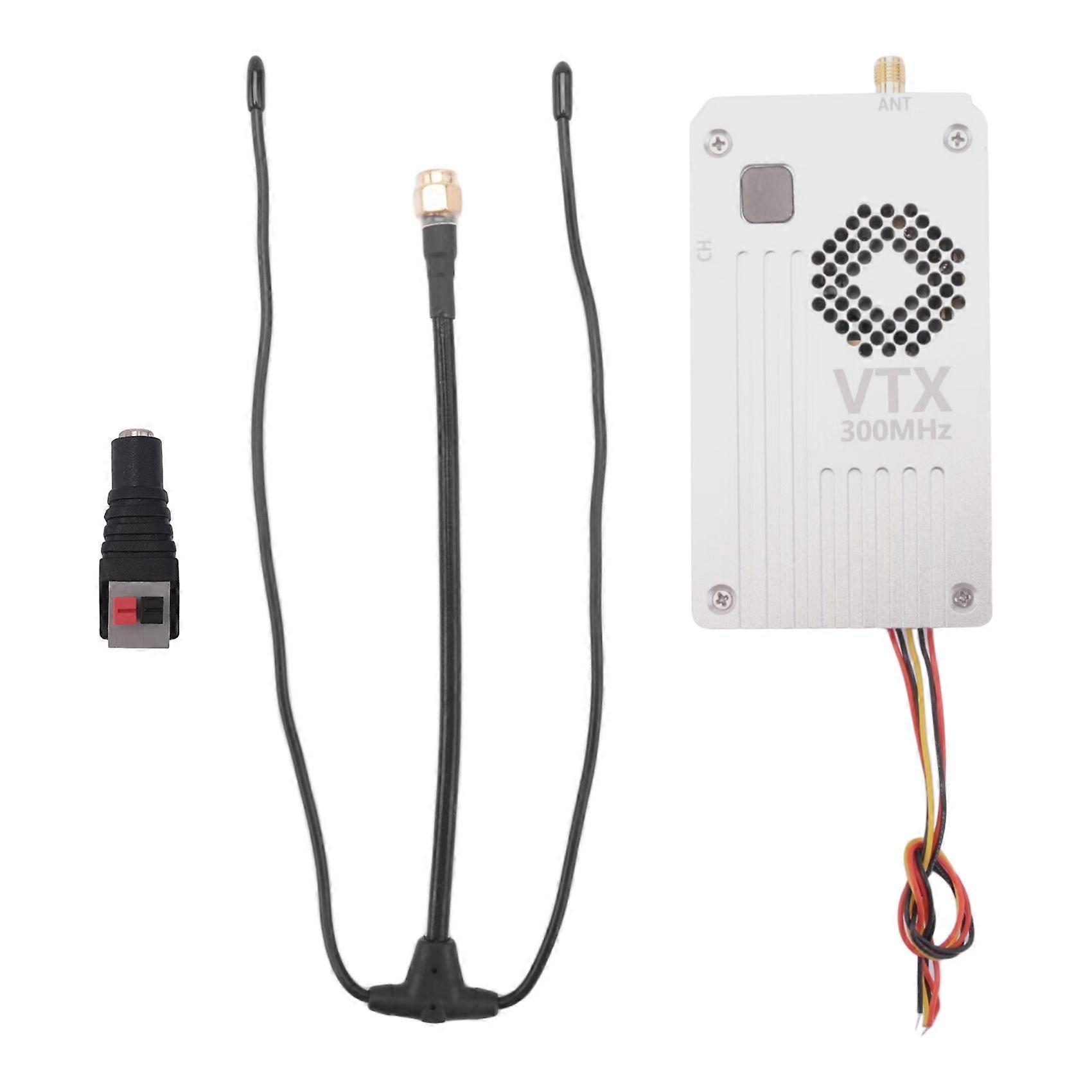 300MHz 5W FPV VTX Wireless Video Transmitter Receiver Distance Transmitter RushFPV Parts