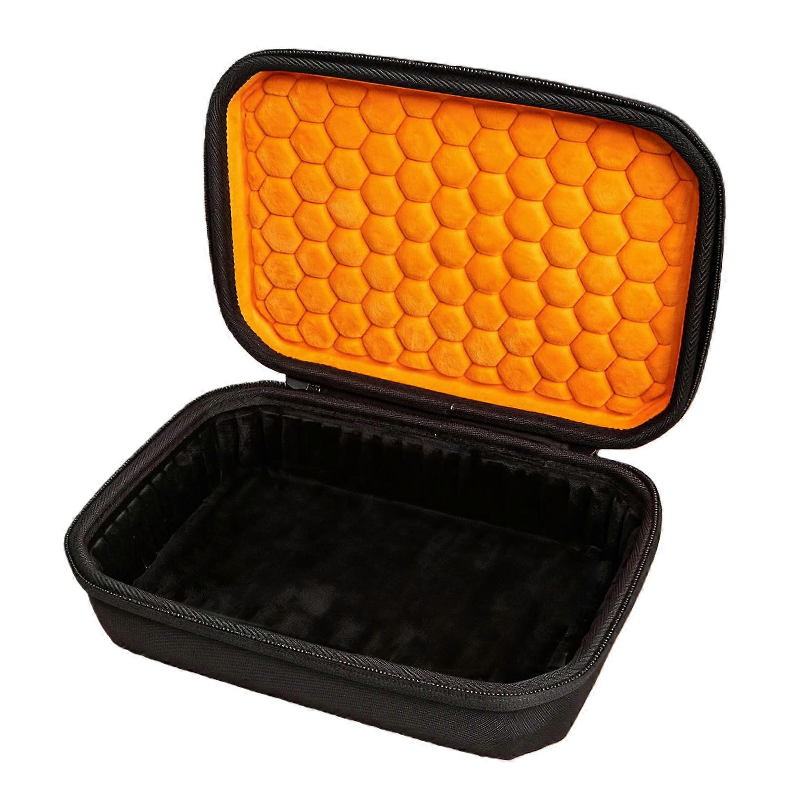 Compacted Travel Organizers Pouch Electronics Holder for Notebook Power Supplies Includes Multiple Compartment Storage Multicolor