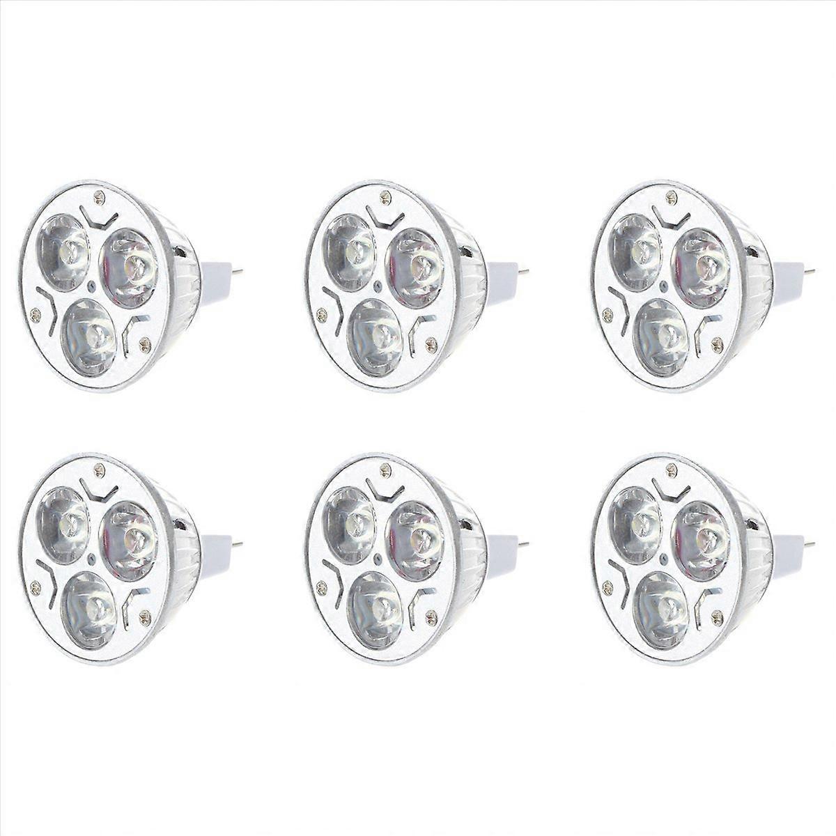 MR16 GU5.3 12V Cool White Light Bulb 3x1W