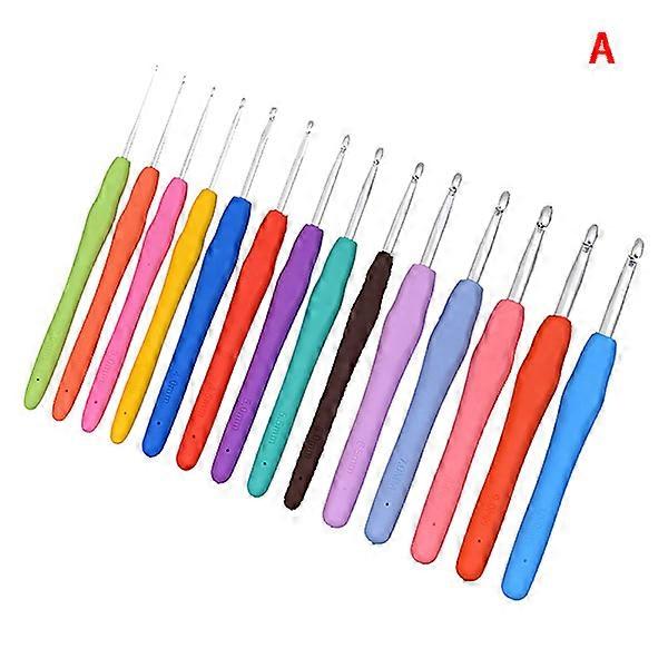 Multi Colors Crochet Hooks Yarn Knitting s 2-8mm Random Colors Random Color 2.0MM