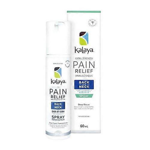 Kalaya Cooling Pain Relief Spray For Back, 60 Ml