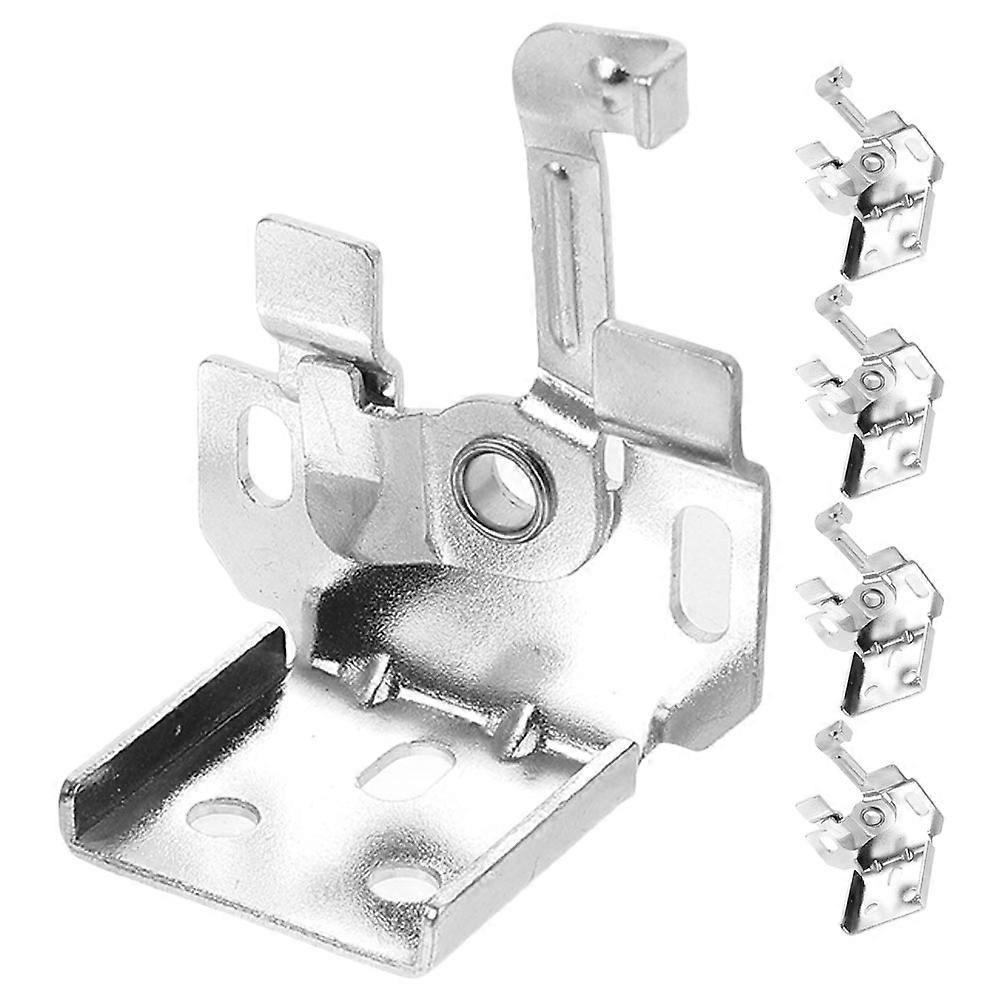 Roman Shade Brackets Silver for Cordless Blinds 5Pcs Set for Easy Installation