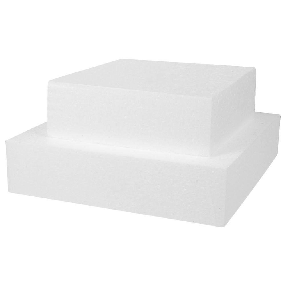 Cake Foam Dummies Square Model for DIY 6Pcs Decoration