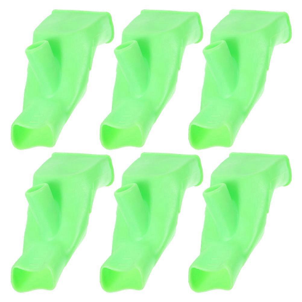 Silicone Faucet Extender for Easy Installation and Leakproof Use in Kitchen Bathroom with Light Green Color Fits Various Sizes